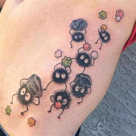 sprite tattoo|35+ Cute Soot Sprite Tattoo Designs with Meanings。